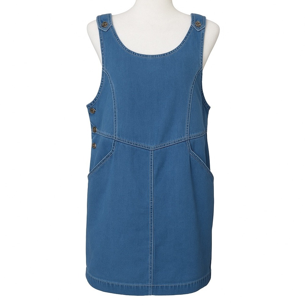 Lizwear Blue Denim‎ Jumper Dress